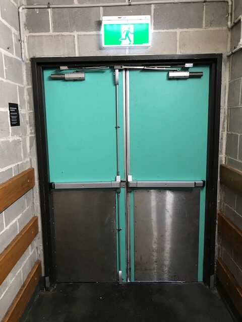 Fire rated exit doorsBlacktown Westfield's