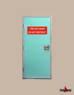 External Fire Exit Door Fire Rated